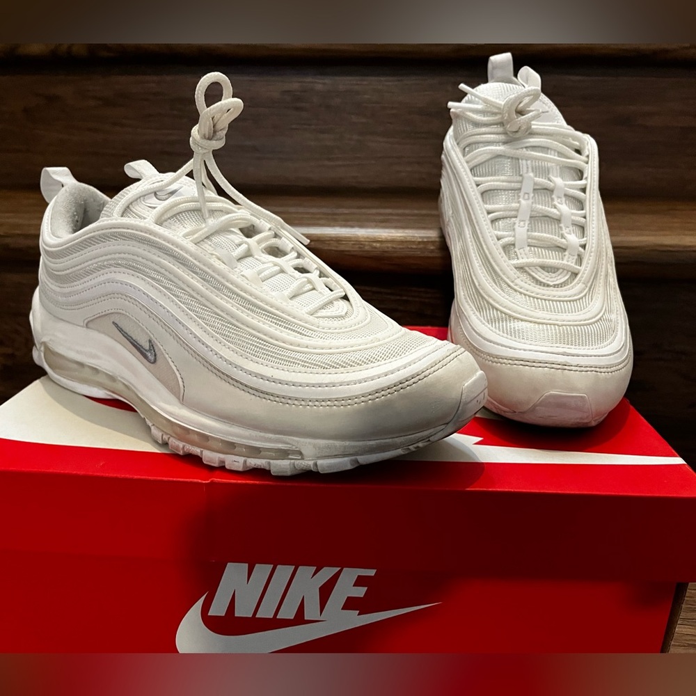 Nike Air Max 97- White- Men’s size 10